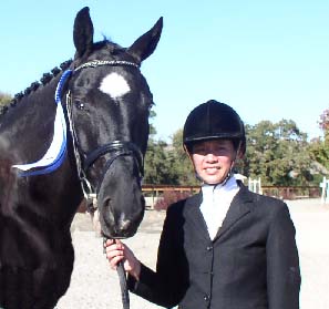 Con Brio Farms bred Gemini winning at 1st Level
